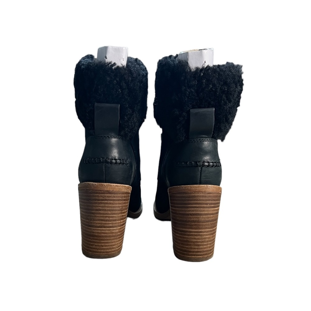 UGG Jaxon Suede & Shearling Boots Women’s Size 7 - Picture 5 of 5